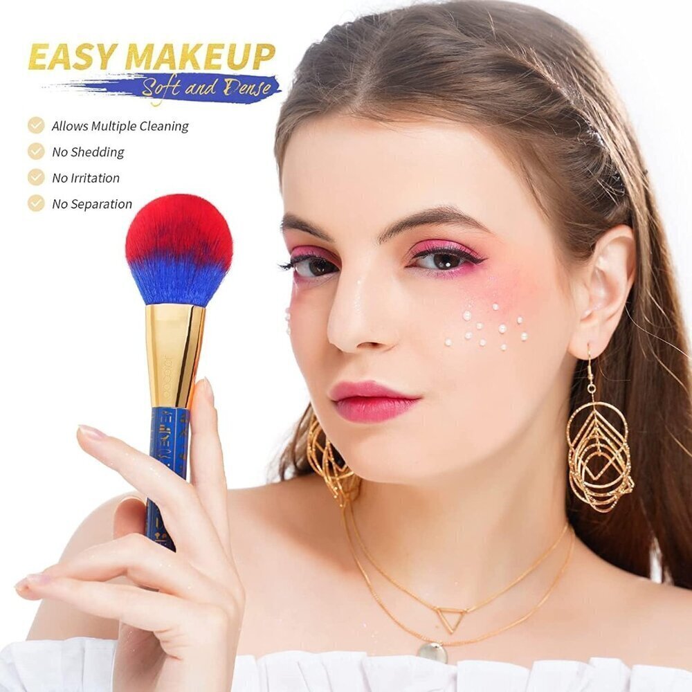 🆕 Makeup Brushes 19Pcs Ancient Egyptian Premium Foundation Contour Blush Liner - Picture 6 of 9